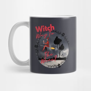 Witch Way To The Wine - Halloween Mug